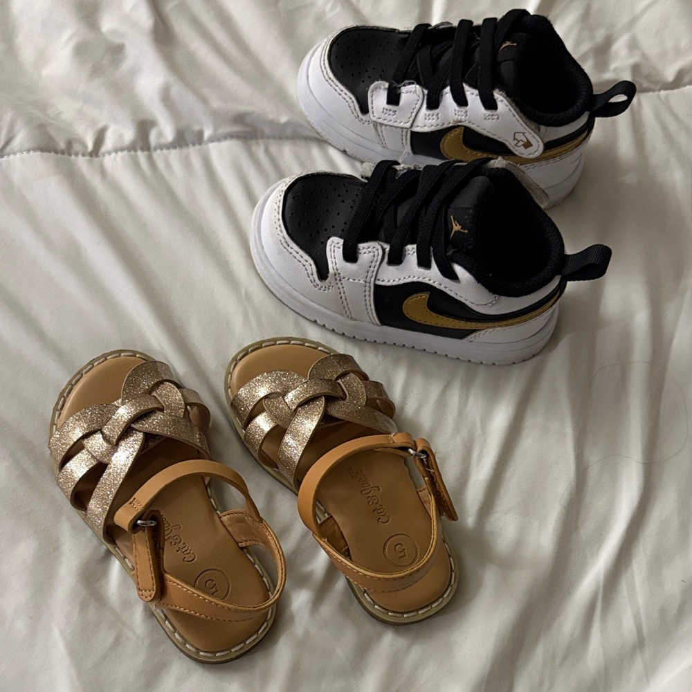 Nike Jordan 1s toddler 5c & sandals